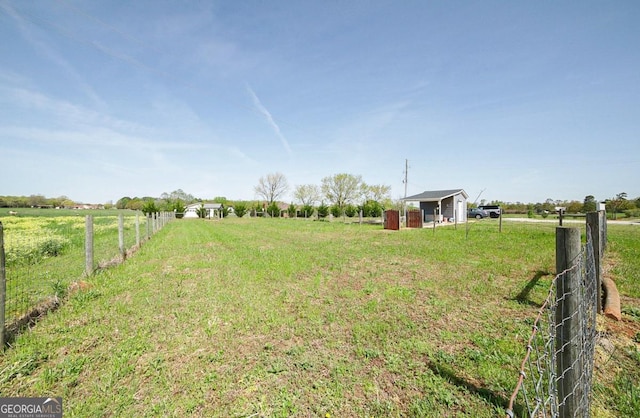2587 Moons Grove Church Rd, Colbert, GA 30628 - view of yard with a view of rural / pastoral area and an outdoor structure