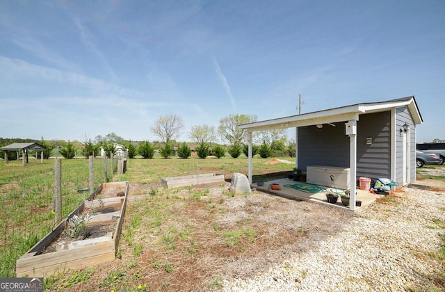 2587 Moons Grove Church Rd, Colbert, GA 30628 - view of yard with a garden