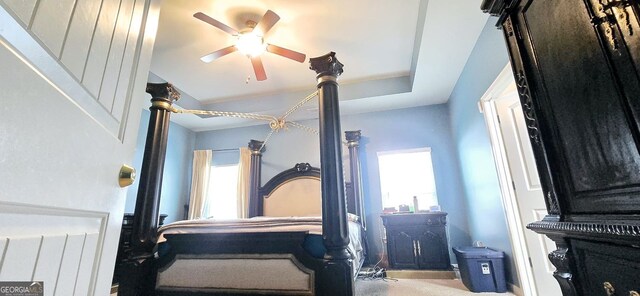 113 Citadel Dr, Hampton, GA 30228 - bedroom featuring multiple windows, carpet flooring, and a ceiling fan