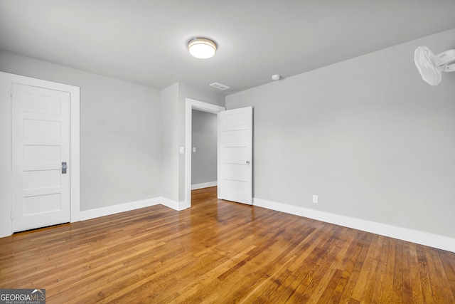 68 Hayes St, Toccoa, GA 30577 - empty room featuring baseboards and wood finished floors