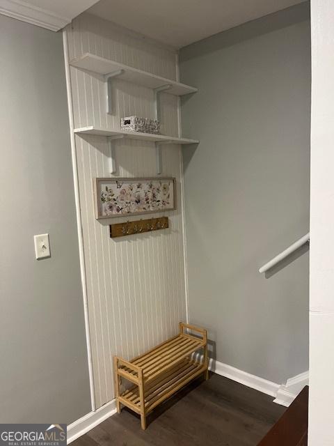 771 Jordan Ln Unit K, Decatur, GA 30033 - mudroom featuring wood finished floors and baseboards