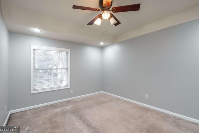 771 Jordan Ln Unit K, Decatur, GA 30033 - carpeted spare room featuring ceiling fan and recessed lighting
