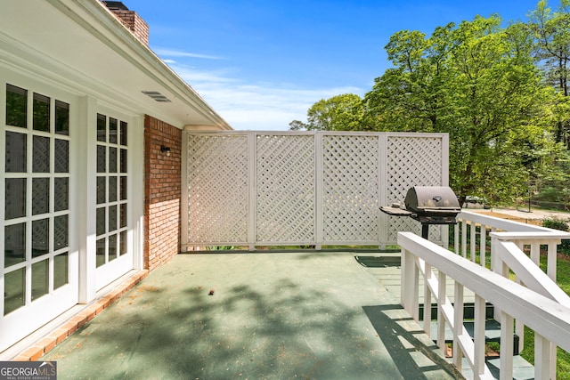 view of patio