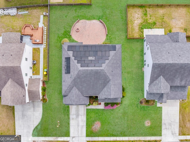 drone / aerial view