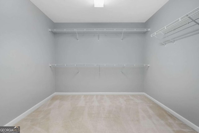 4522 Willow Oak Trl, Powder Springs, GA 30127 - spacious closet featuring carpet floors