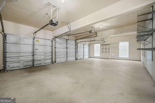 4522 Willow Oak Trl, Powder Springs, GA 30127 - garage featuring a garage door opener