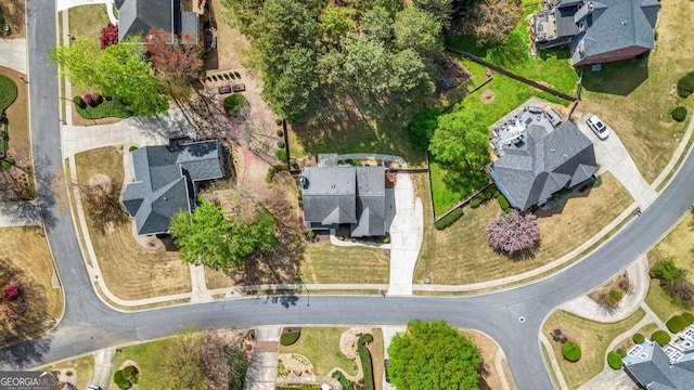 4522 Willow Oak Trl, Powder Springs, GA 30127 - birds eye view of property featuring a residential view