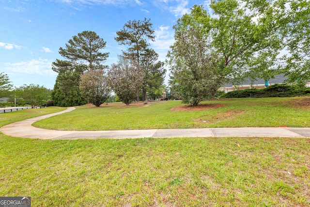 368 Yellowwood Dr, Sharpsburg, GA 30277 - view of grassy yard