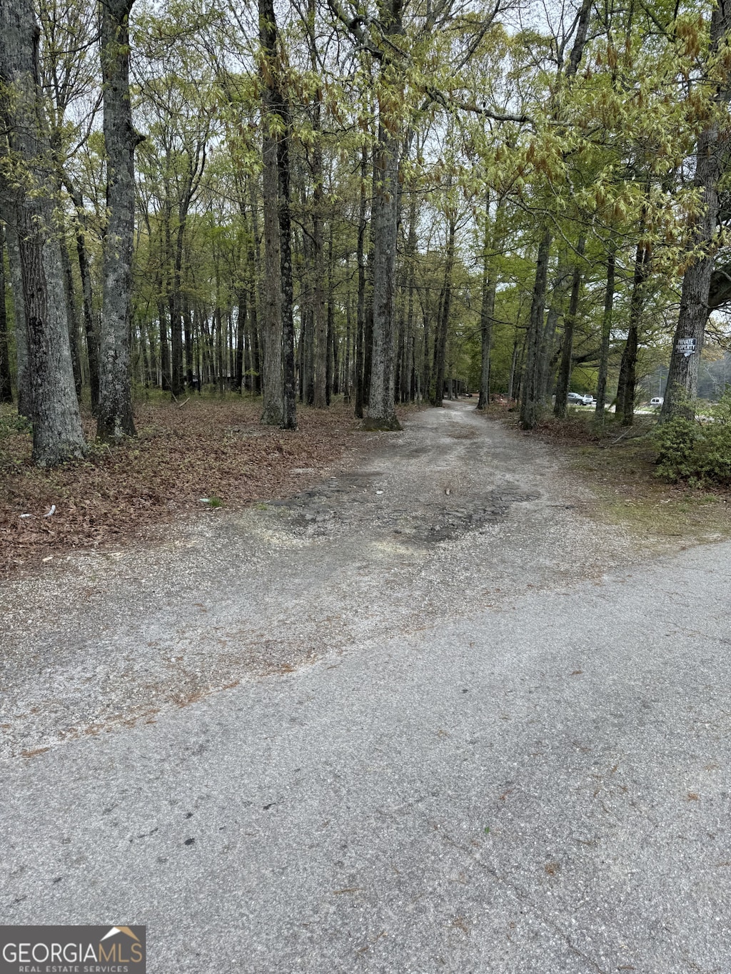 view of road