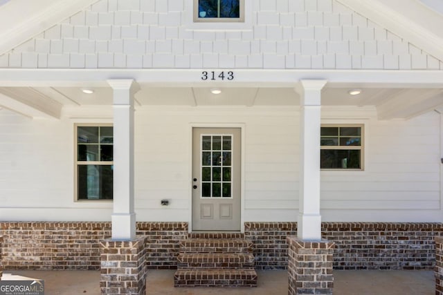 3143 Lee Cir, Buford, GA 30518 - property entrance featuring a porch
