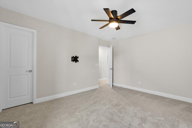 106 Canter Ct, Savannah, GA 31406 - unfurnished bedroom featuring baseboards, a ceiling fan, and carpet flooring