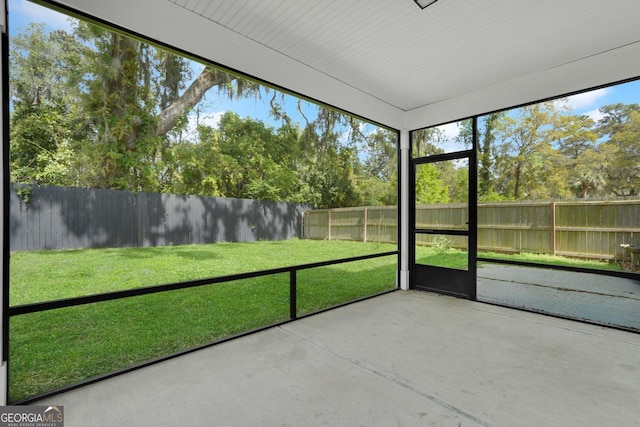 106 Canter Ct, Savannah, GA 31406 - view of unfurnished sunroom