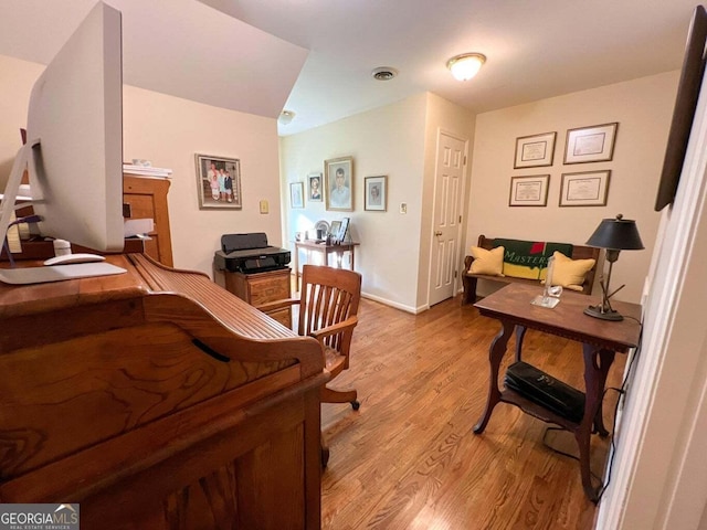 272 Sleepy Hollow Rd, Lafayette, GA 30728 - office featuring visible vents and light wood-style floors