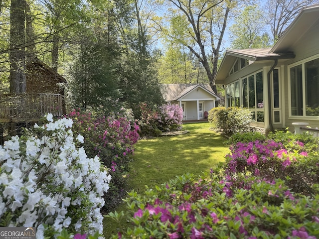 272 Sleepy Hollow Rd, Lafayette, GA 30728 - view of yard with fence and an attached garage