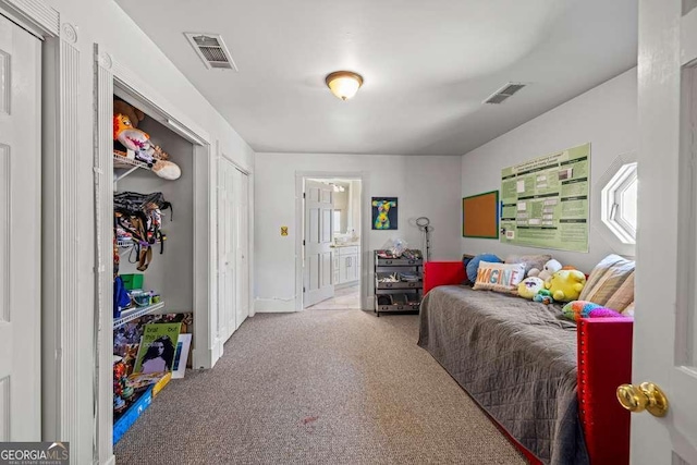 1768 Hood Rd, Dacula, GA 30019 - carpeted bedroom with ensuite bath