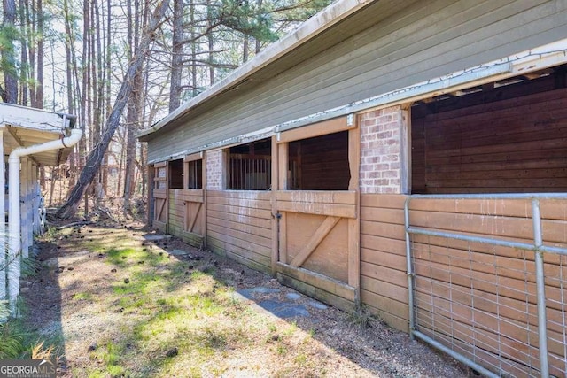 1768 Hood Rd, Dacula, GA 30019 - view of stable
