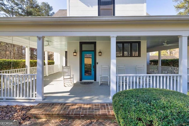 1768 Hood Rd, Dacula, GA 30019 - entrance to property with a porch