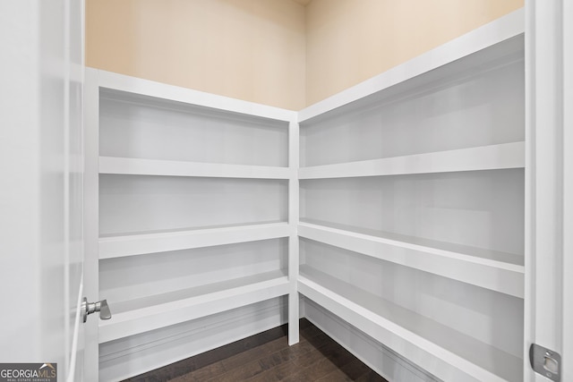 view of pantry