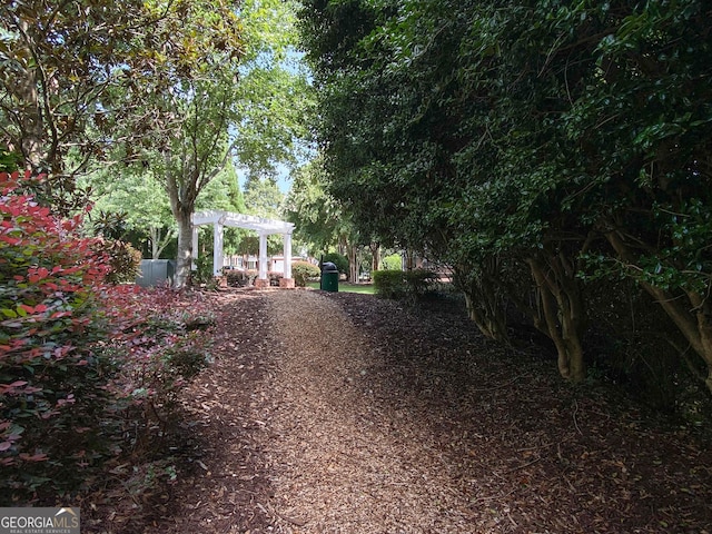 2630 Milford Ln, Alpharetta, GA 30009 - view of yard featuring a pergola