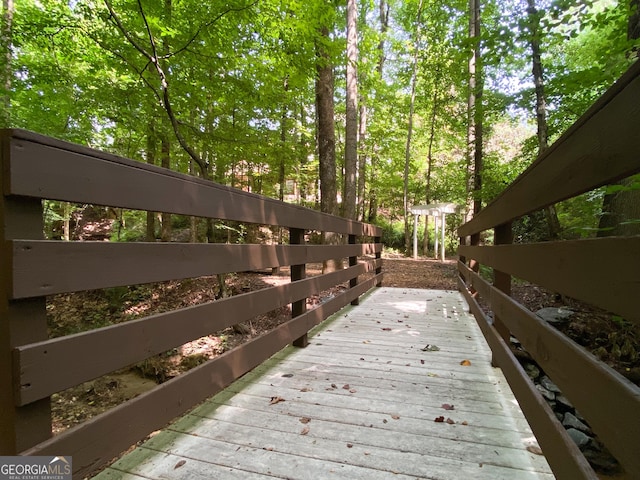 2630 Milford Ln, Alpharetta, GA 30009 - view of wooden terrace