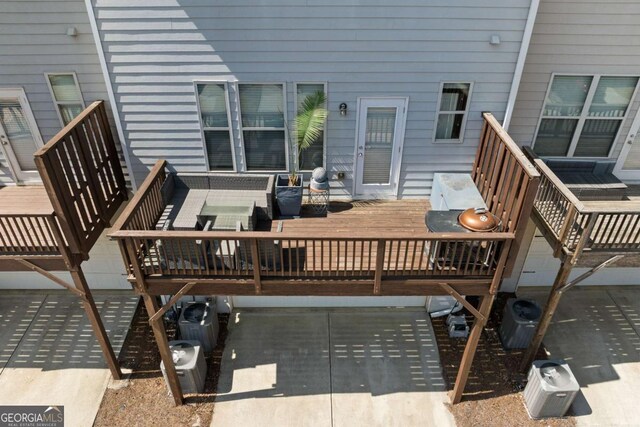 2699 Village Park Bnd, Duluth, GA 30096 - view of deck