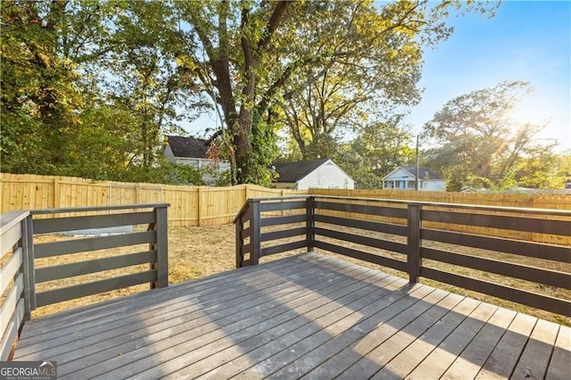 358 Roy St SW, Atlanta, GA 30310 - deck with a fenced backyard