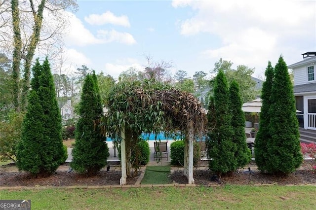 3811 Valley Green Dr, Marietta, GA 30068 - view of yard