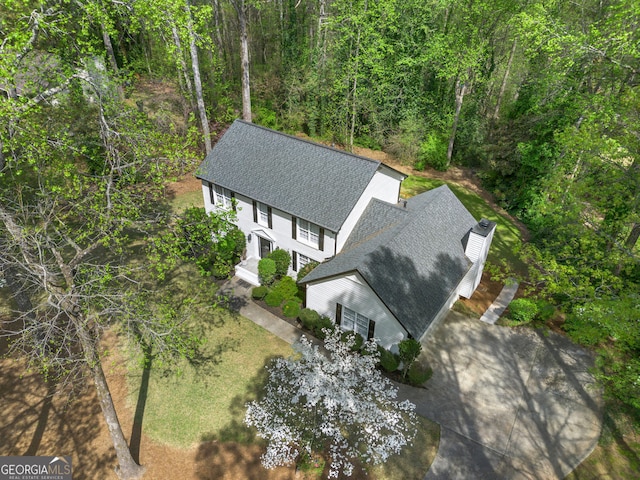 292 Old Rosser Rd, Stone Mountain, GA 30087 - drone / aerial view