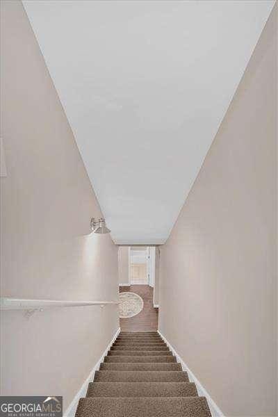 view of stairs