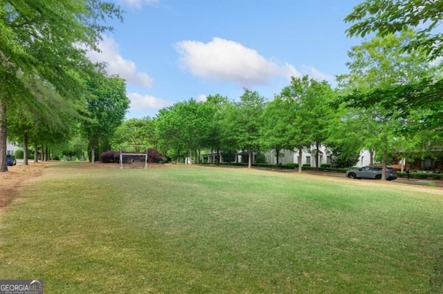 715 Saybeck Way, Milton, GA 30004 - view of yard with a sport area