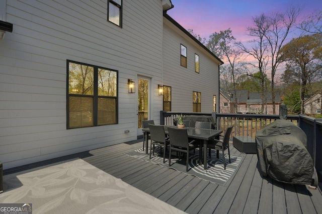 4980 Wildeoak Trl, Douglasville, GA 30135 - deck with outdoor dining area
