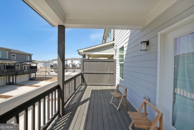 3323 Owl Creek Pkwy, Acworth, GA 30102 - deck featuring a residential view