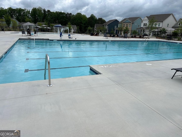 3323 Owl Creek Pkwy, Acworth, GA 30102 - community pool featuring fence and a patio