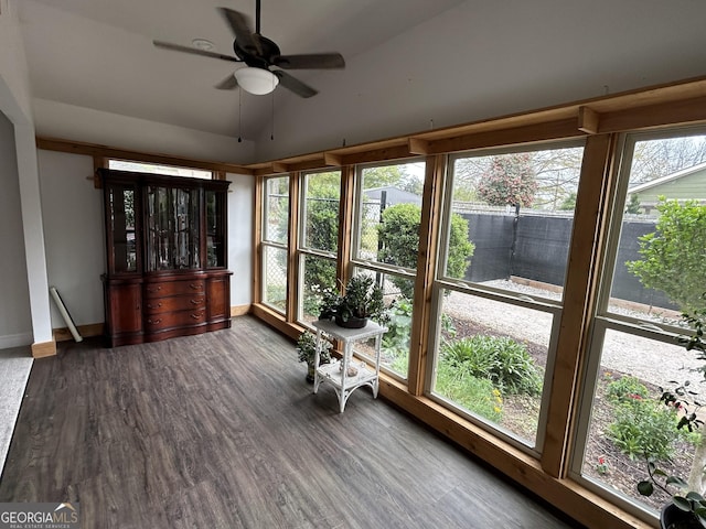 6121 N Main St SE, Acworth, GA 30101 - unfurnished sunroom featuring baseboards and wood finished floors
