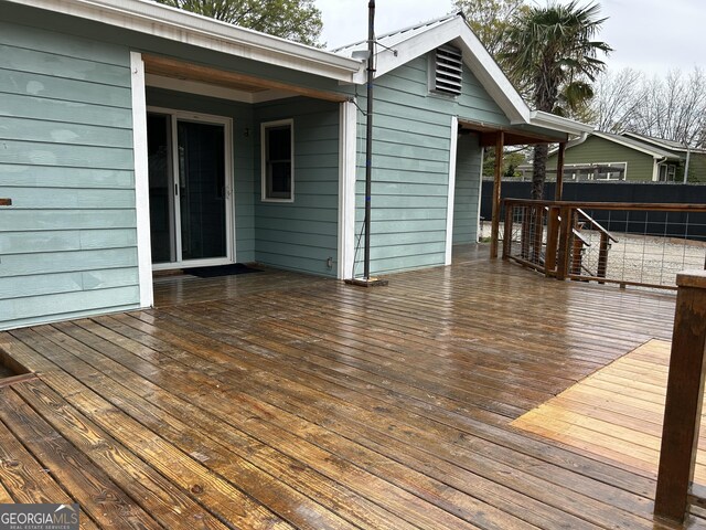 6121 N Main St SE, Acworth, GA 30101 - view of deck