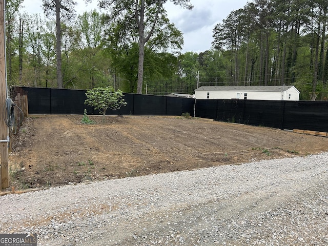 6121 N Main St SE, Acworth, GA 30101 - view of yard with fence