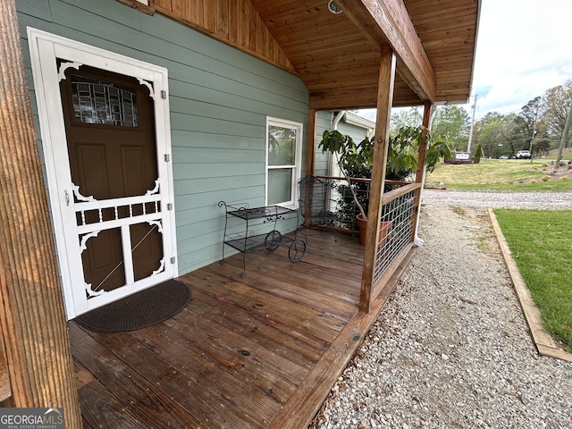 6121 N Main St SE, Acworth, GA 30101 - view of wooden terrace