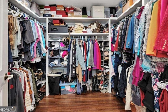 123 E Commons Dr, Saint Simons, GA 31522 - spacious closet featuring wood finished floors