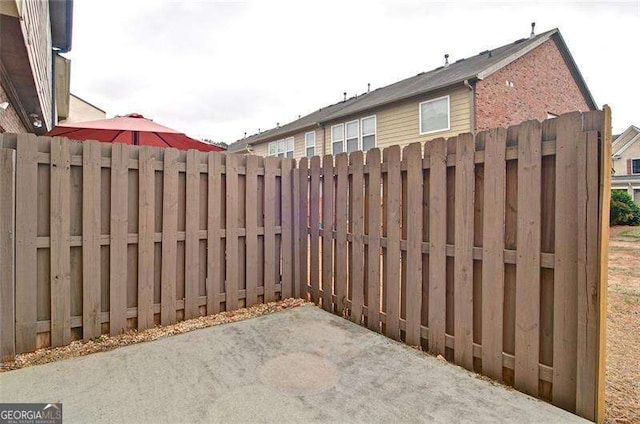 4854 Allston Ln, Peachtree Corners, GA 30092 - exterior space featuring fence and a patio