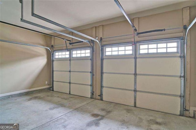 4854 Allston Ln, Peachtree Corners, GA 30092 - garage featuring baseboards