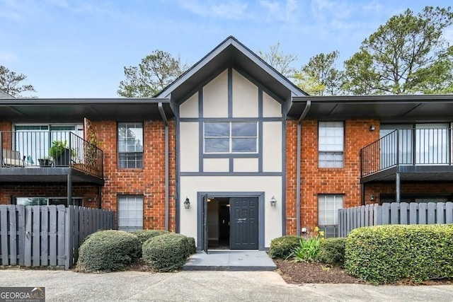 6851 Roswell Rd Unit A-12, Atlanta, GA 30328 - view of front of home with brick siding and stucco siding