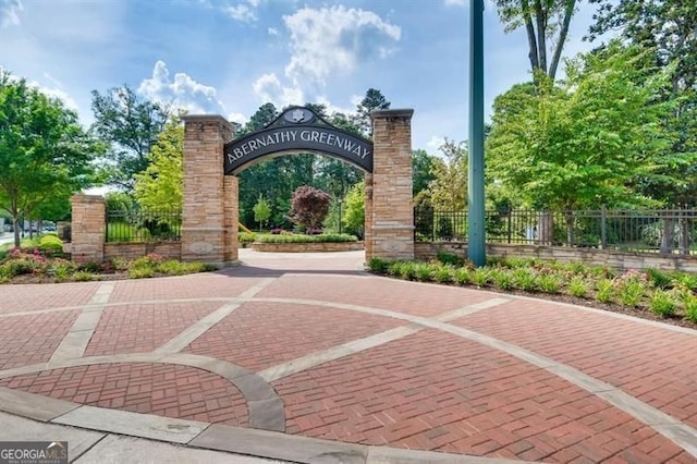 6851 Roswell Rd Unit A-12, Atlanta, GA 30328 - view of community / neighborhood sign