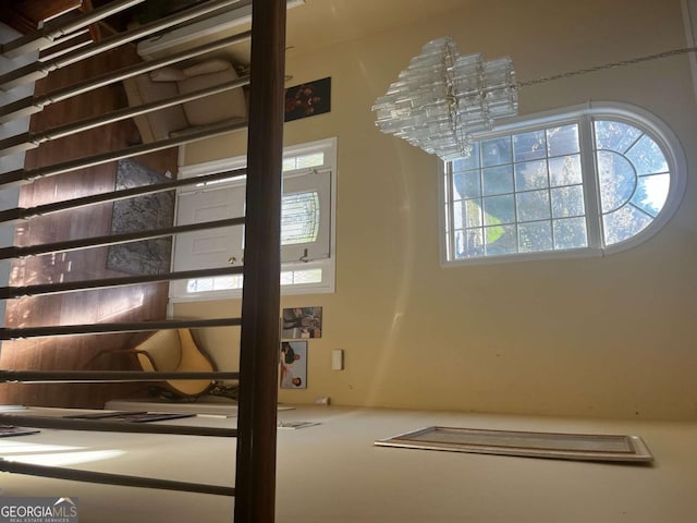 view of stairs
