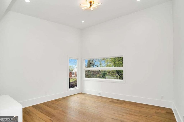 1598 Athens Ave SW, Atlanta, GA 30310 - empty room featuring recessed lighting and light wood-type flooring