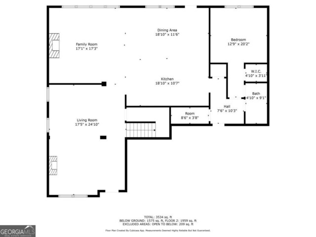 127 Crest Brooke Dr, Canton, GA 30115 - floor plan