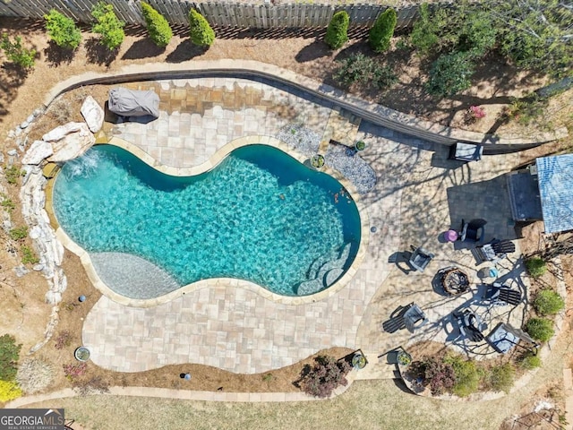 bird's eye view
