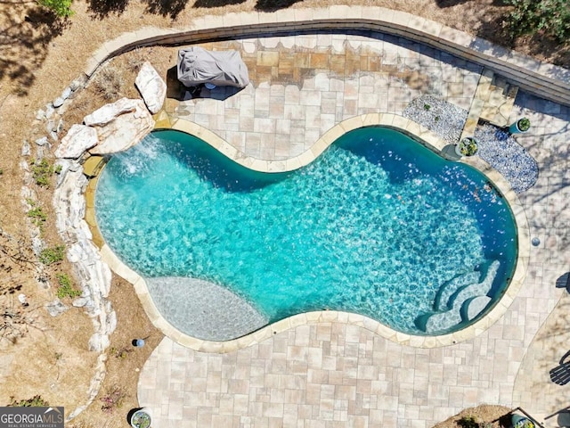 view of pool