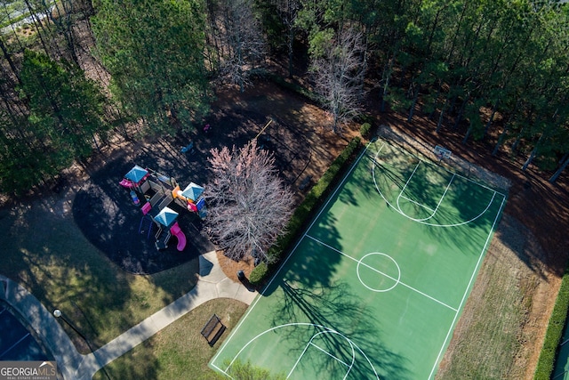 432 Horizon Trl, Canton, GA 30114 - view of sport court