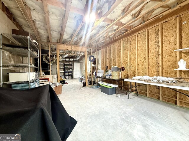 305 Red Gate Ln, Canton, GA 30115 - view of unfinished basement