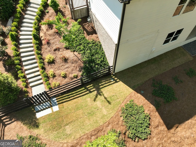305 Red Gate Ln, Canton, GA 30115 - view of yard featuring fence